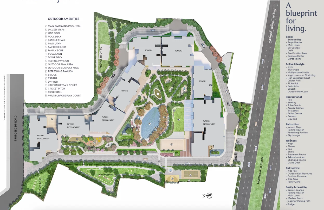 The Westpark Master Layout Plan